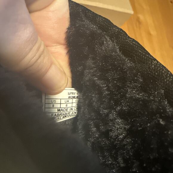 Apres By Lamo 5Y Girls Fur Ankle Boots - Picture 7 of 10